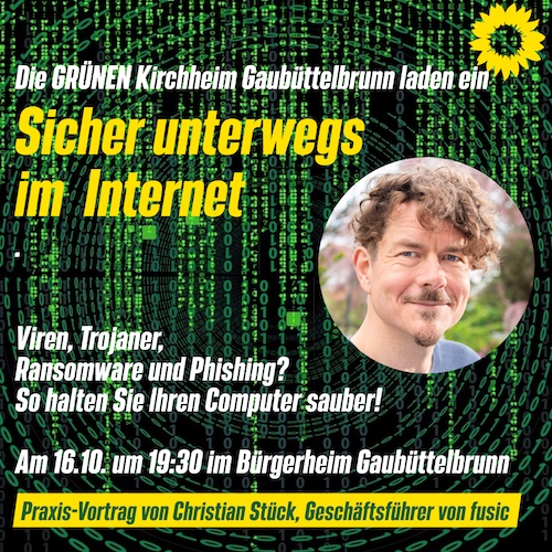 Vortrag: Sicher unterwegs im Internet